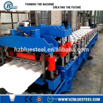 Corrugated Metal Roof Panel Roll Forming Machine, Glazed Roof Tile Sheet Making Machine